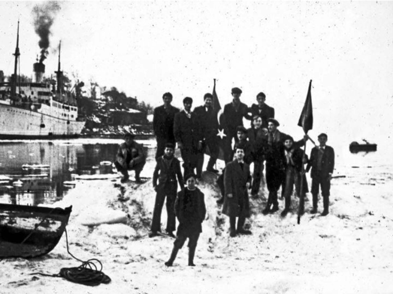 1954 - İstanbul'da yaşanan büyük kış mevsimi 45